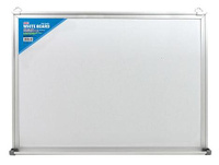 Демонстрационная доска Deli E7818 магнитно-маркерная лак 90x150см алюминиевая рама белый с аксессуарами DELI