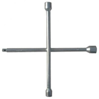 Ключ-крест баллонный, 17 х 19 х 21 мм, под квадрат 1/2, толщина 16 мм// Matrix