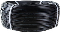 Провод соединительный ШВВП Калужский кабельный завод 2x0.5 мм круглый 300м черный