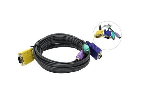 ATEN 2L-5203P 3.0 m cable PS/2 to SPHD DB15 Aten
