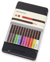 Набор цветных карандашей Moleskine EW7P12COLA 12 шт акварельные