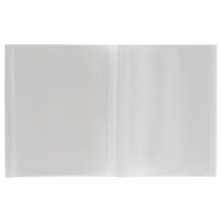 Обложка Silwerhof 382164 для тетради/дневника (набор 10шт) ПП 100мкм гладкая прозр. 210x345мм (10 шт. в упаковке)