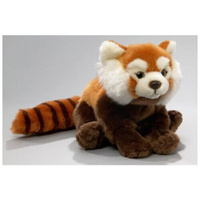 Мягкая игрушка Leosco Красная панда, 30 см, коричневый/оранжевый LEOSCO
