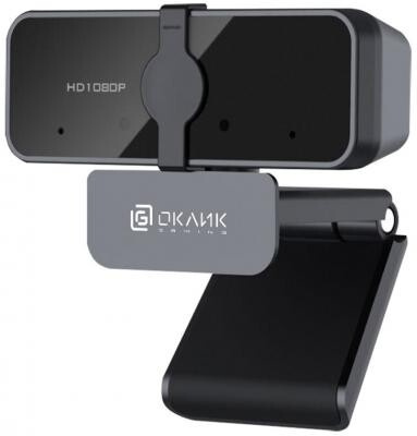 Камера Web Оклик OK-C21FH черный 2Mpix (1920x1080) USB2.0 с микрофоном Oklick