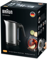Чайник электрический Braun WK5100BK 2200 Вт чёрный 1.7 л металл/пластик