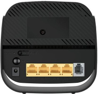 Беспроводной маршрутизатор ADSL D-Link DSL-2640U/R1A 802.11bgn 150Mbps 2.4 ГГц 4xLAN черный