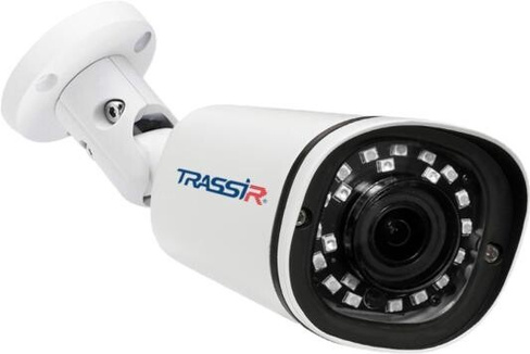Камера IP Trassir TR-D2121IR3 CMOS 1/2.7 2.8 мм 1920 x 1080 H.264 RJ-45 PoE белый