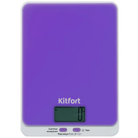 Весы кухонные Kitfort КТ-803-6 фиолетовый