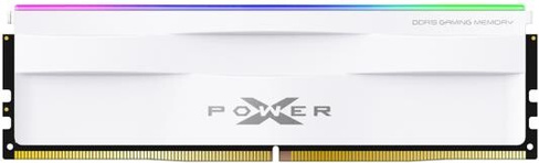 Оперативная память для компьютера 32Gb (1x32Gb) PC5-44800 5600MHz DDR5 DIMM CL40 Silicon Power XPower Zenith RGB SP032GX