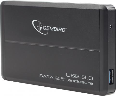 Внешний контейнер для HDD 2.5 SATA Gembird EE2-U3S-2 USB3.0 черный