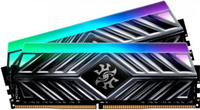Оперативная память для компьютера 32Gb (2x16Gb) PC4-25600 3200MHz DDR4 DIMM CL16 ADATA XPG SPECTRIX D41 RGB AX4U320016G1