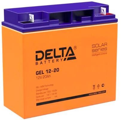 Батарея для ИБП Delta GEL 12-20 12В 20Ач DELTA