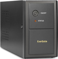 Exegate EP285474RUS ИБП ExeGate Power Back BNB-850.LED.AVR.EURO.RJ.USB <850VA/480W, LED, AVR,2 евророзетки, RJ45/11, USB