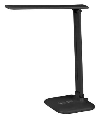 ЭРА Б0031613 Настольный светодиодный светильник NLED-462-10W-BK черный {складной, 3 ступенчатый диммер яркости, цвет. те