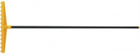 Грабли PALISAD LUXE 61739 13-зубые полипропиленовые с ребрами жесткости с металлическим черенком Palisad