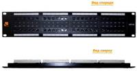 Патч-панель Lanmaster LAN-PPL48U5E 48 портов UTP кат.5E 2U