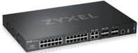 ZYXEL ZYXEL XGS4600-32 L3 Managed Switch, 28 port Gig and 4x 10G SFP+, stackable, dual PSU Zyxel