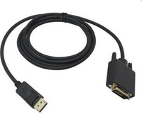 Переходник DisplayPort DVI 1.8м Exegate EX-CC-DPM-DVIM-1.8 круглый черный EX284908RUS
