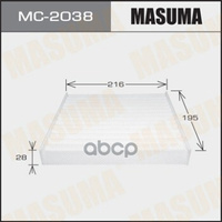 Фильтр Салонный Toyota Avalon Masuma Mc-2038 Masuma арт. MC-2038
