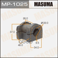 Втулка Стабилизатора Mitsubishi Asx Masuma Mp-1025 Masuma арт. MP-1025 2 шт.