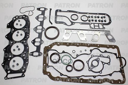 Комплект Прокладок Двигателя Полный С Прокладкой Гбц Mazda Mpv 2.5Td 96> PATRON арт. PG1-1017