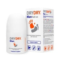 Dry Dry - Средство от потоотделения для мужчин, 50 мл Dry-Dry
