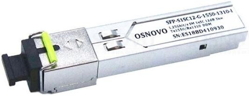 Модуль Osnovo SFP-S1SC12-G-1550-1310-I OSNOVO