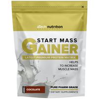 Гейнер aTech Nutrition Gainer Start Mass, 3000 г, шоколад