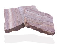 Кладочный камень малиновый тигровый 5 см
