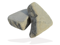 Галтованный камень серый 9-12 см