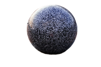 Гранитный шар, серый