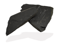 Плитняк чёрный сланец t-30-40мм