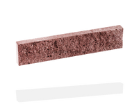 Рельефная плитка лапша Малиновый кварцит