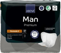 Средство по уходу за больными Abena Прокладки для мужчин Man Formula 2, 15 шт