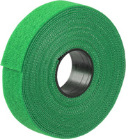 Кабельная стяжка ITK Хомут-липучка, многоразовый, 20 мм, рулон 5 м, зеленый
