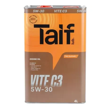 Масло моторное Taif Vite 5W30 4л C3