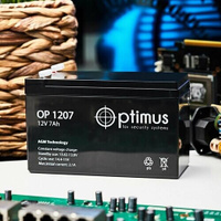 Аккумулятор Optimus OP 1207