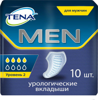 Средство по уходу за больными TENA Прокладки для мужчин Men Уровень 2 10шт