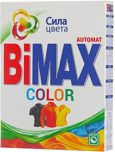 Бытовая химия BIMAX Стиральный порошок "Color", автомат, 400 г