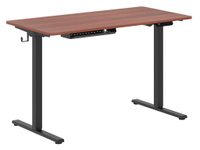 Компьютерный стол AT XTEN-UP Дуб темный / Черный, 120 см