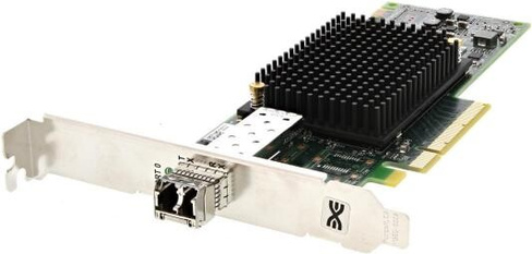 Emulex LPe31000-M6 Gen 6 (16GFC), 1-port, 16Gb/s, PCIe Gen3 x8, LC MMF 100m, трансивер установлен, Upgradable to 32GFC (