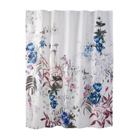 Тканевая занавеска-штора для ванной комнаты Moroshka Fleur