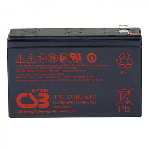Аккумулятор для ИБП CSB UPS123606