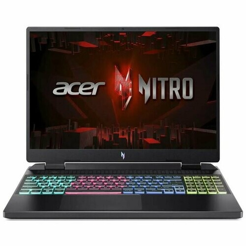 Ноутбук Acer Nitro AN16-41-R7X6 16 (1920x1200) IPS 165Гц/AMD Ryzen 7 7840H/16GB DDR5/1TB SSD/GeForce RTX 4050 6GB/Без ОС