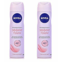 Nivea Дезодорант-спрей женский Эффект пудры,150 мл, 2 шт NIVEA