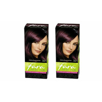 Fara Краска для волос "Natural Colors", тон 321 темный баклажан, 160 мл, 2 упаковки