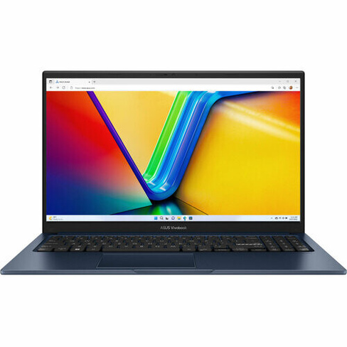 Ноутбук ASUS Vivobook 15 X1504ZA-BQ824, 15.6" (1920x1080) IPS/Intel Core i3-1215U/8ГБ DDR4/256ГБ SSD/UHD Graphics/Без ОС