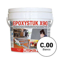 Затирочные смеси Litokol Epoxystuk X90 С.00 Белый 5 кг