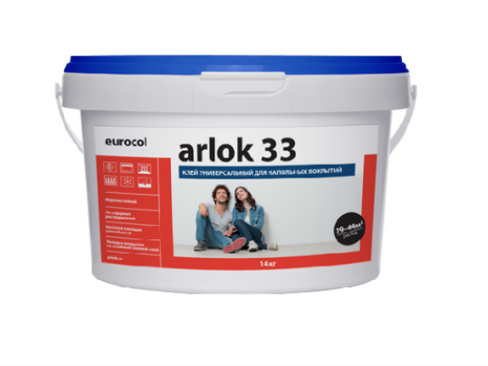 Клей Arlok 33 (5 кг) 320-480 г/м2, универсальный