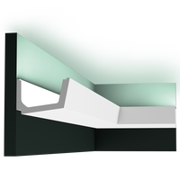 Профиль для скрытого освещения Orac C357, 71*11*2000 мм